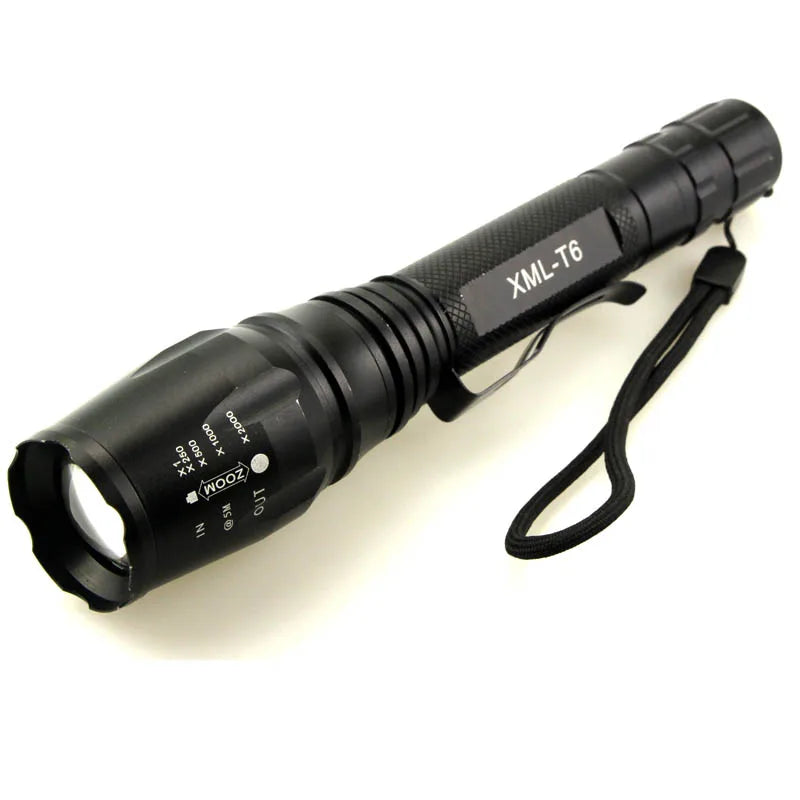 LAMPE TORCHE MILITAIRE XML T6
