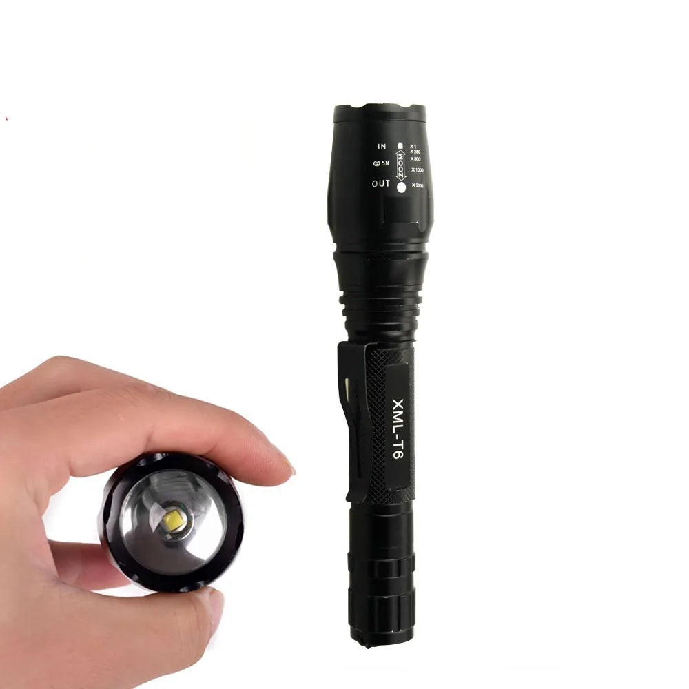 LAMPE TORCHE MILITAIRE XML T6