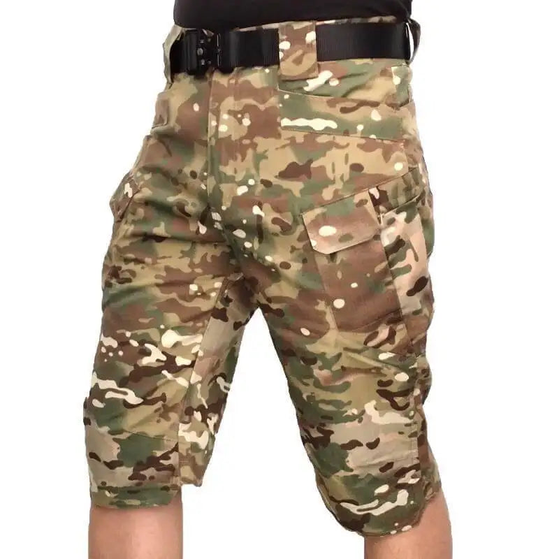 SHORT COURT MILITAIRE HOMME