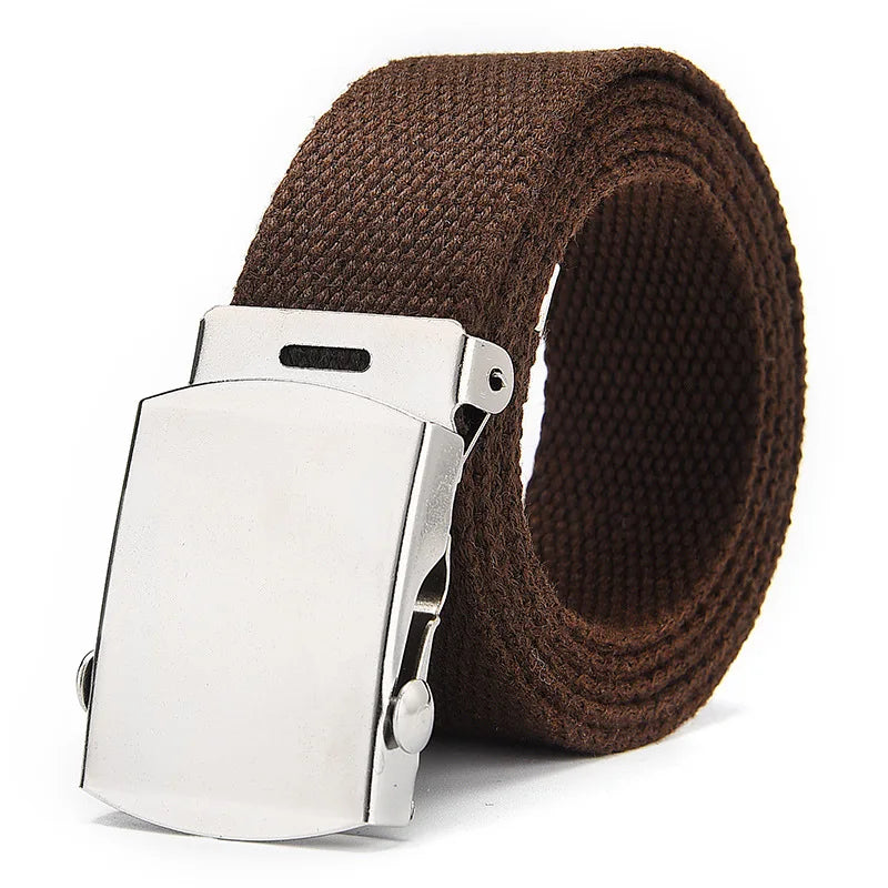 CEINTURE MILITAIRE AVEC CLAPET EN ACIER