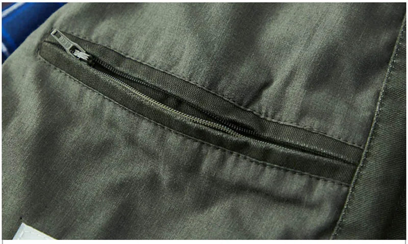 VESTE KAKI MILITAIRE HOMME