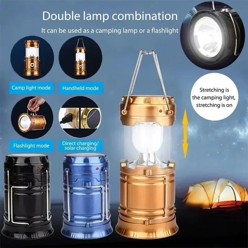 Lampe tempete led rechargeable