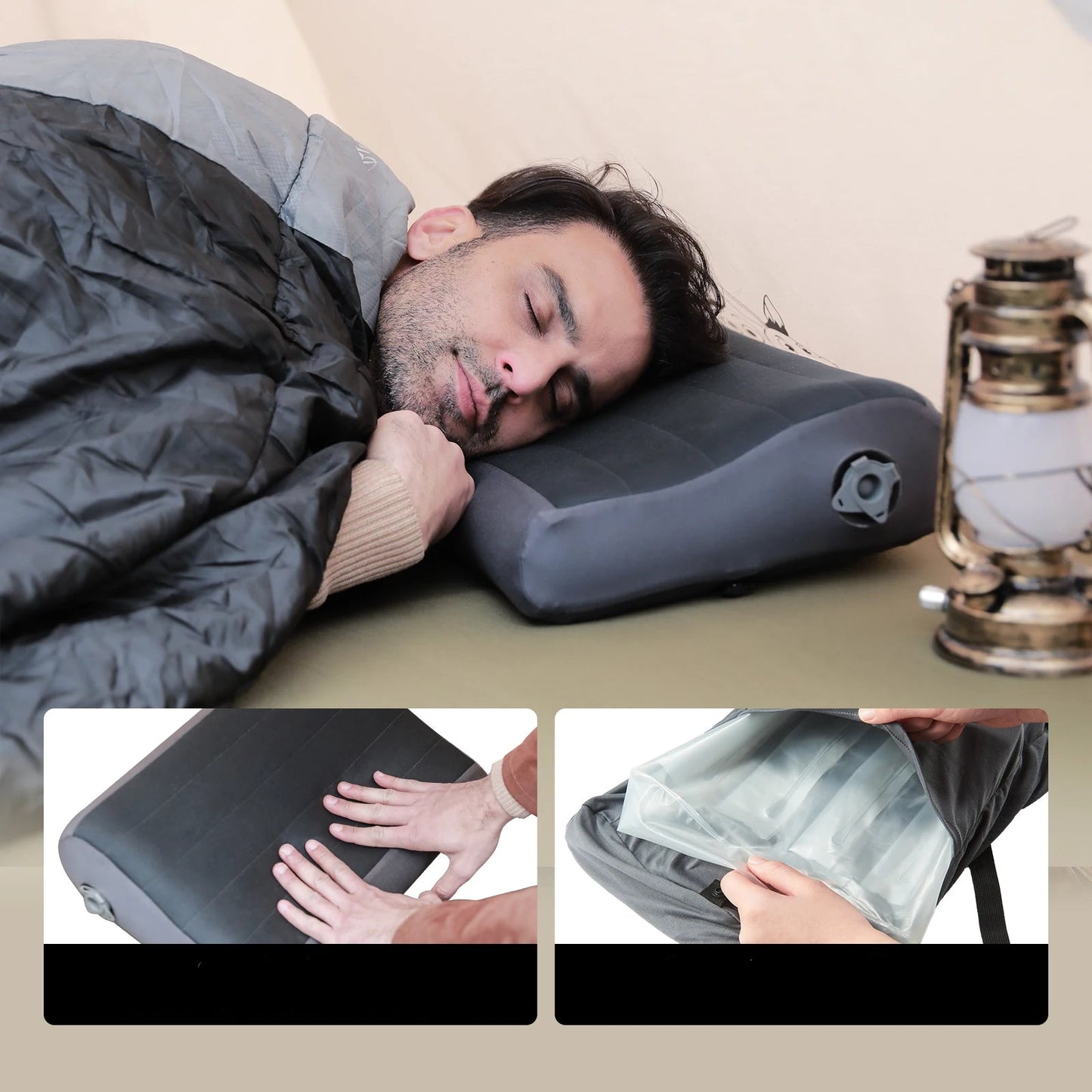 OREILLER ERGONOMIQUE RANDONNĂE