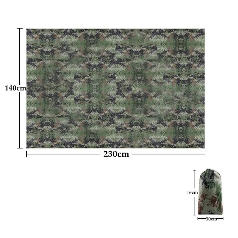 BĂCHE CAMOUFLAGE MILITAIRE