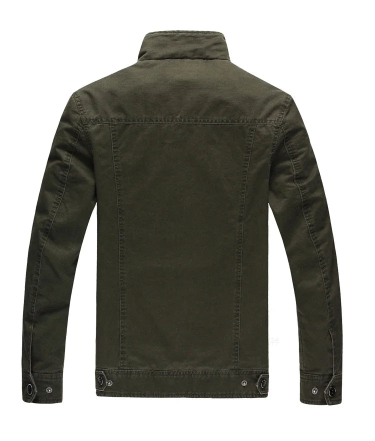 VESTE MILITAIRE KAKI HOMME
