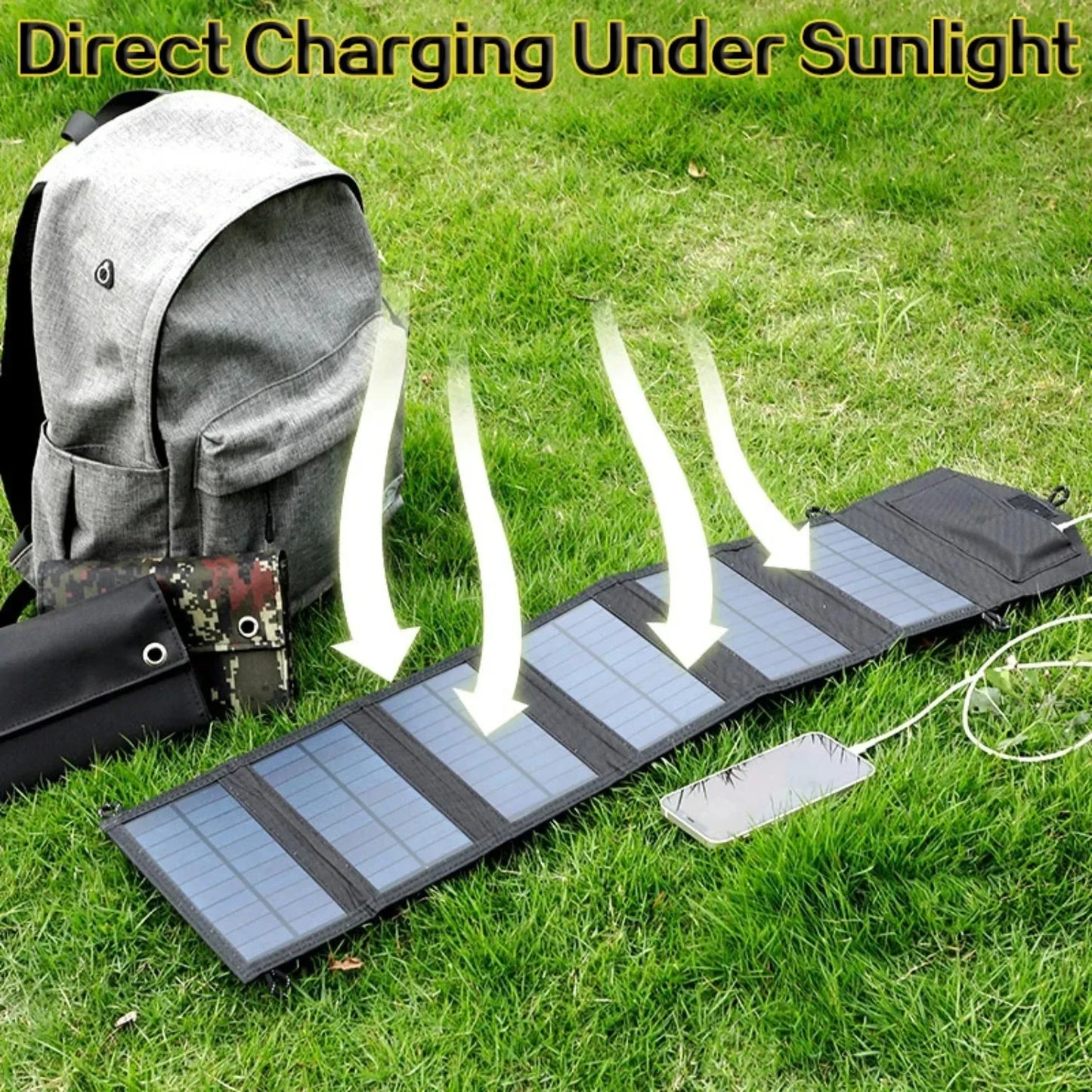 CHARGEUR SOLAIRE - SORTIE USB