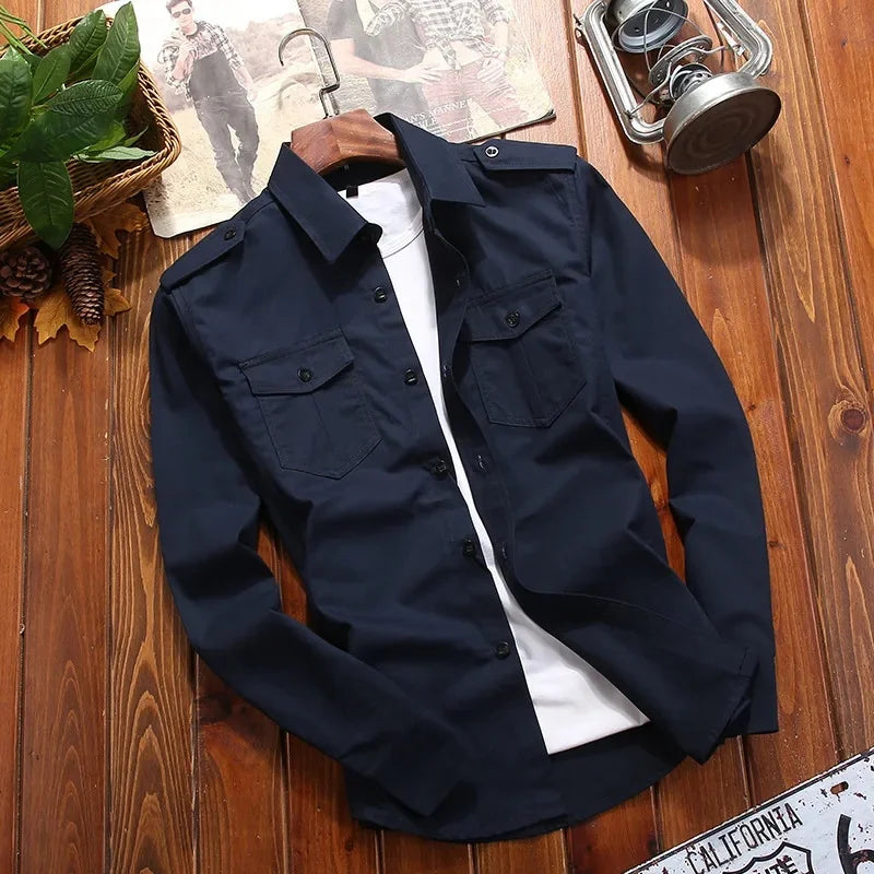 PULL VERT MILITAIRE HOMME
