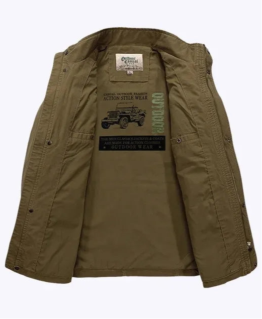 PARKA MILITAIRE - MULTI-POCHE