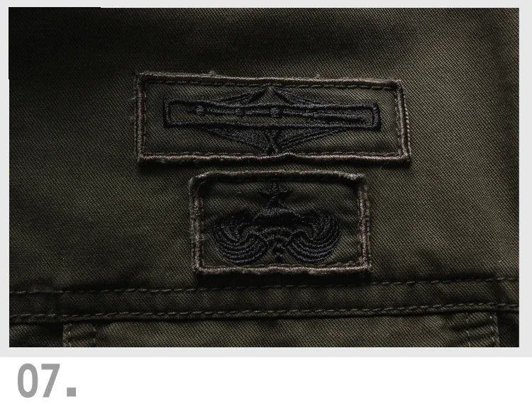 VESTE MILITAIRE KAKI HOMME