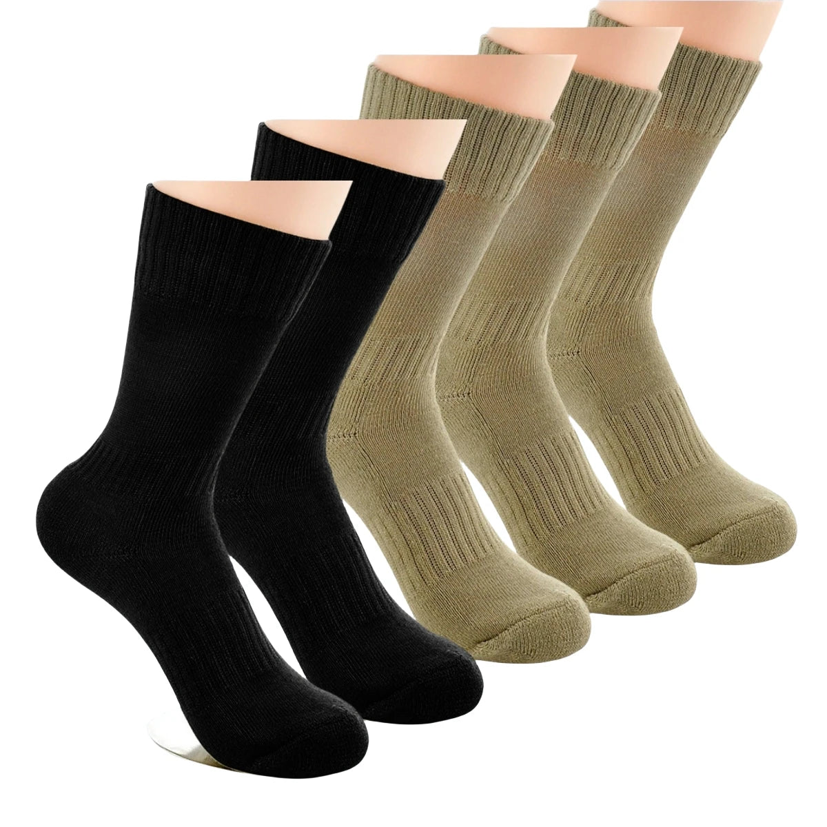 CHAUSSETTE MILITAIRE TACTIQUE - LOT DE 5 PAIRES