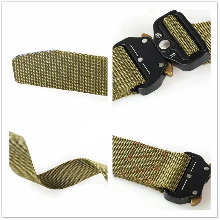 CEINTURE MILITAIRE AJUSTABLE
