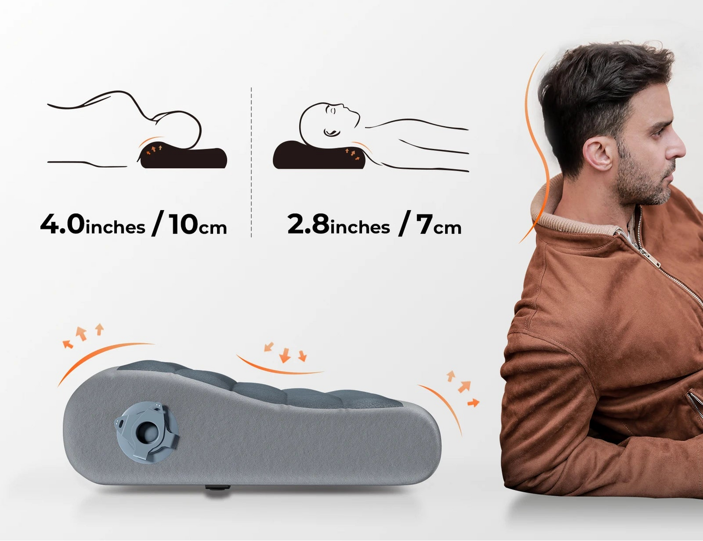 OREILLER ERGONOMIQUE RANDONNĂE