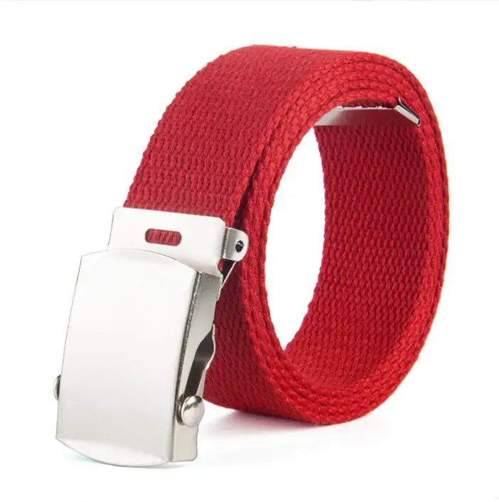 CEINTURE MILITAIRE AVEC CLAPET EN ACIER