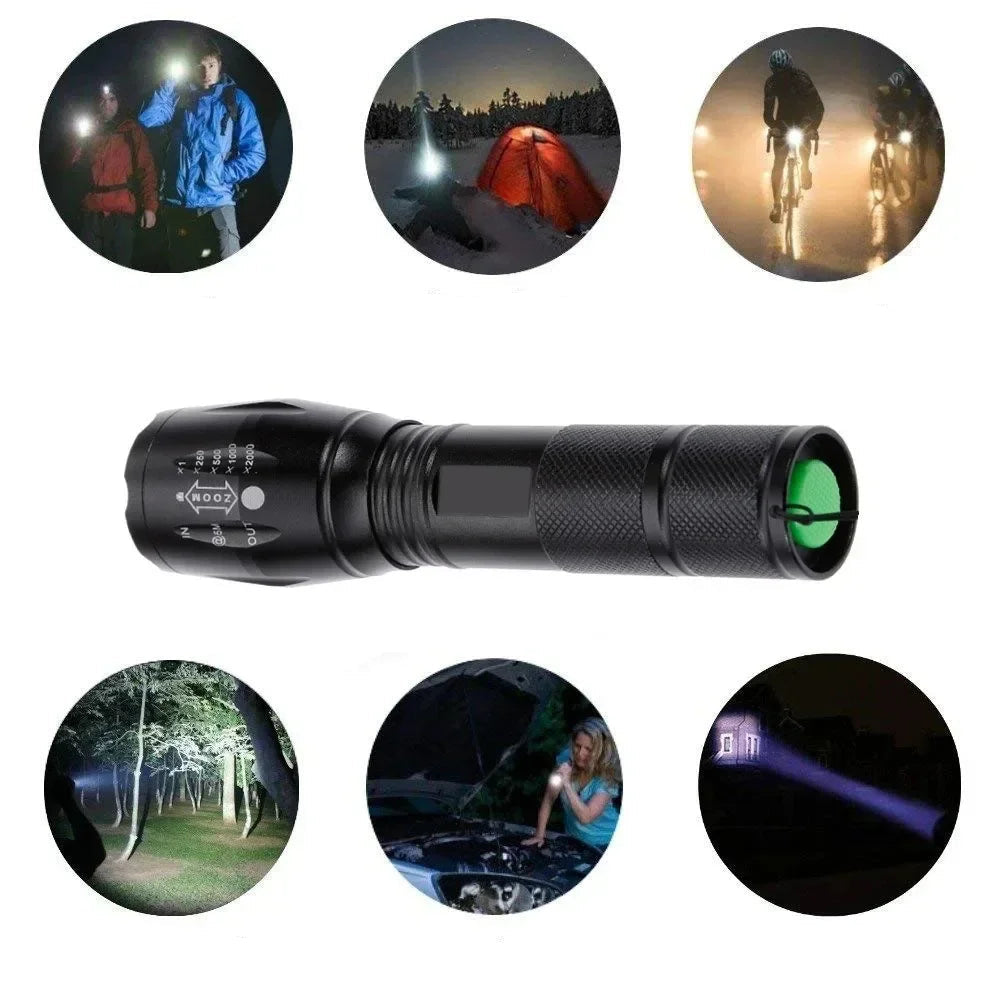 LAMPE TORCHE MILITAIRE TACTIQUE