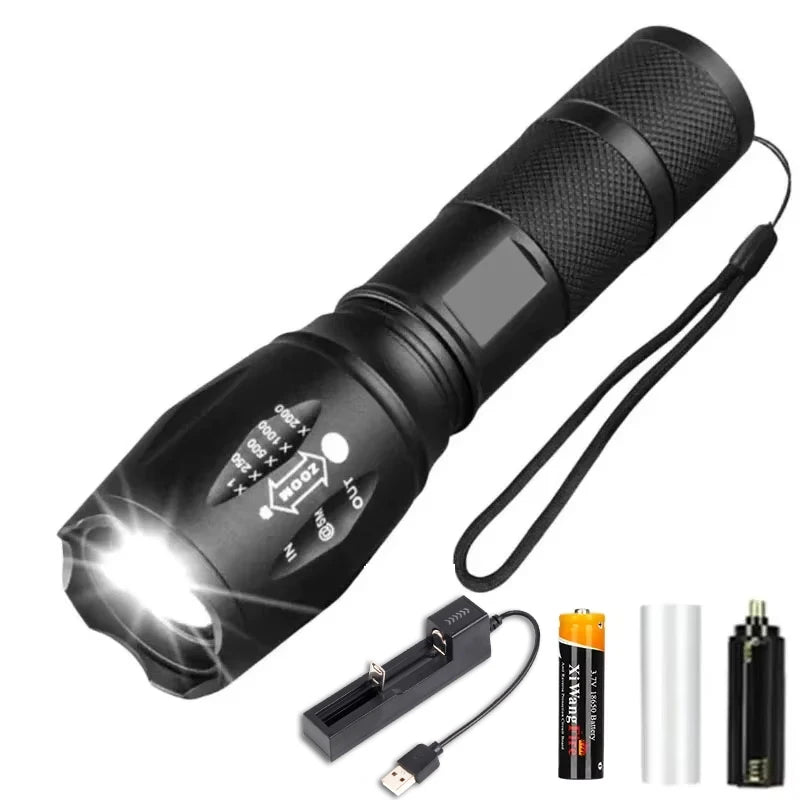 LAMPE TORCHE MILITAIRE TACTIQUE