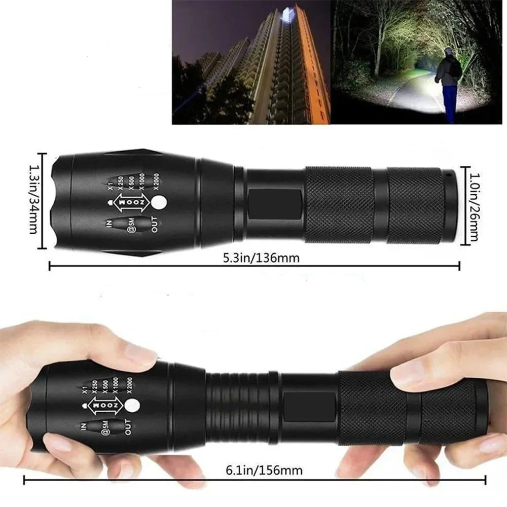 LAMPE TORCHE MILITAIRE TACTIQUE