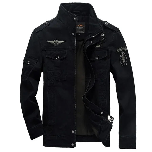 VESTE MILITAIRE KAKI HOMME
