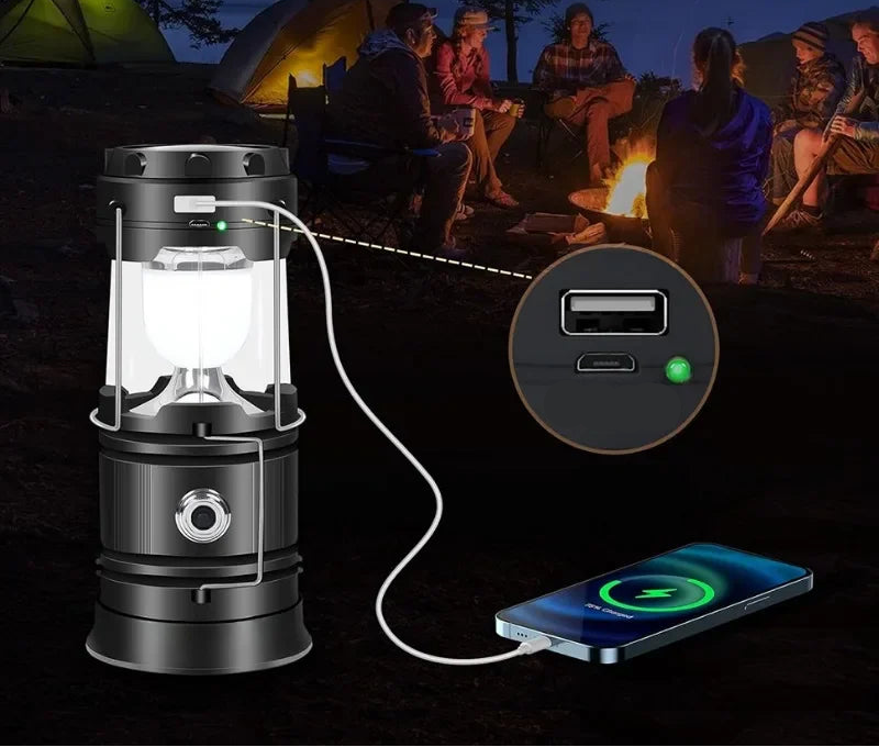 LAMPE TEMPETE LED RECHARGEABLE