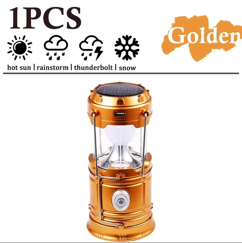 Lampe tempete led rechargeable