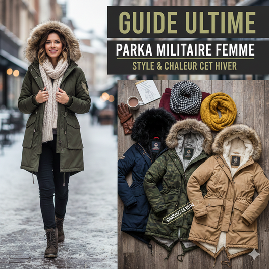 Guide ultime : Comment choisir une parka militaire pour femme stylée et chaude cet hiver