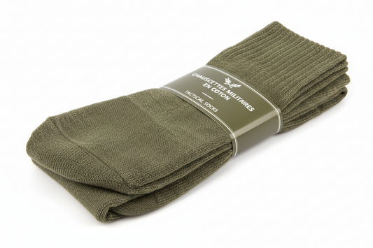 Chaussettes militaires en coton : respirantes, confortables et durables