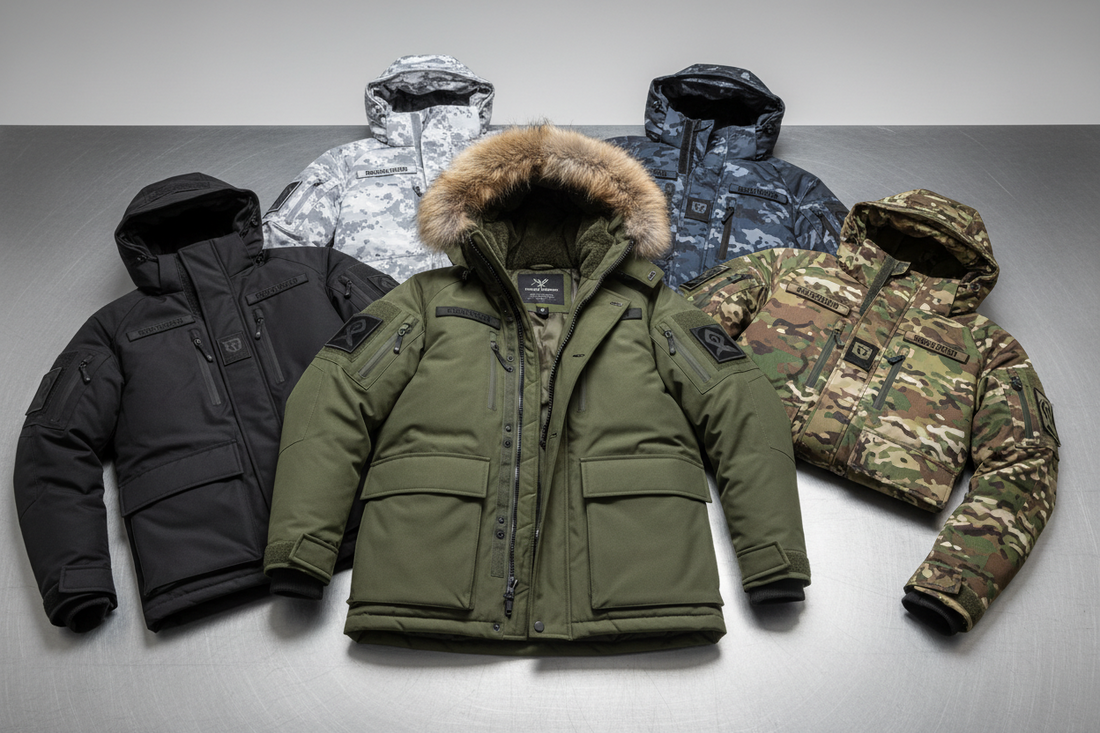 Doudoune militaire grand froid : comparatif des meilleures protections hivernales