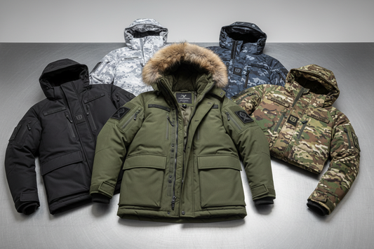 Doudoune militaire grand froid : comparatif des meilleures protections hivernales