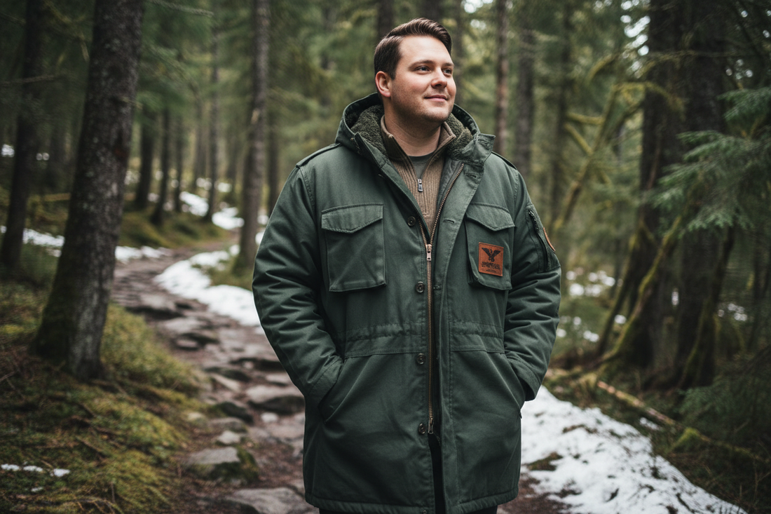 Guide des parkas militaires grande taille : confort, coupe et conseils d’achat