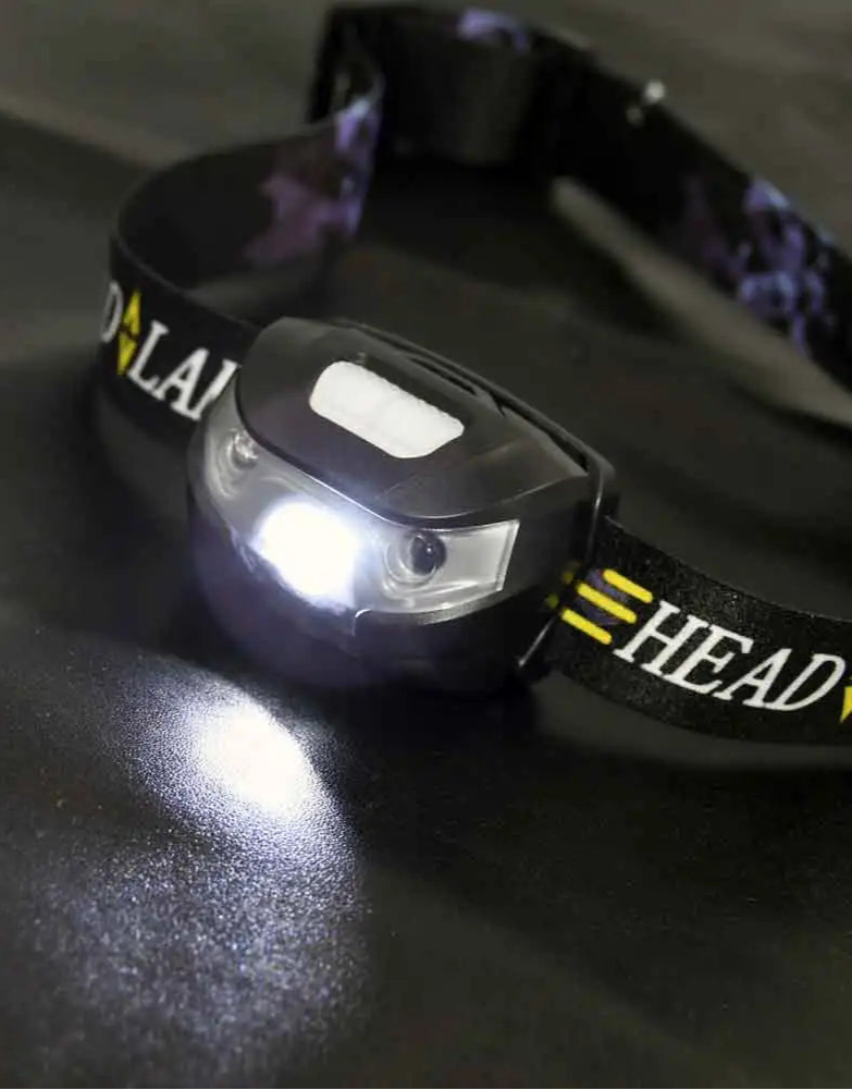 LAMPE FRONTALE RECHARGEABLE USB