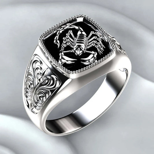 BAGUE MILITAIRE MARINE FRANCAISE (ARGENT)