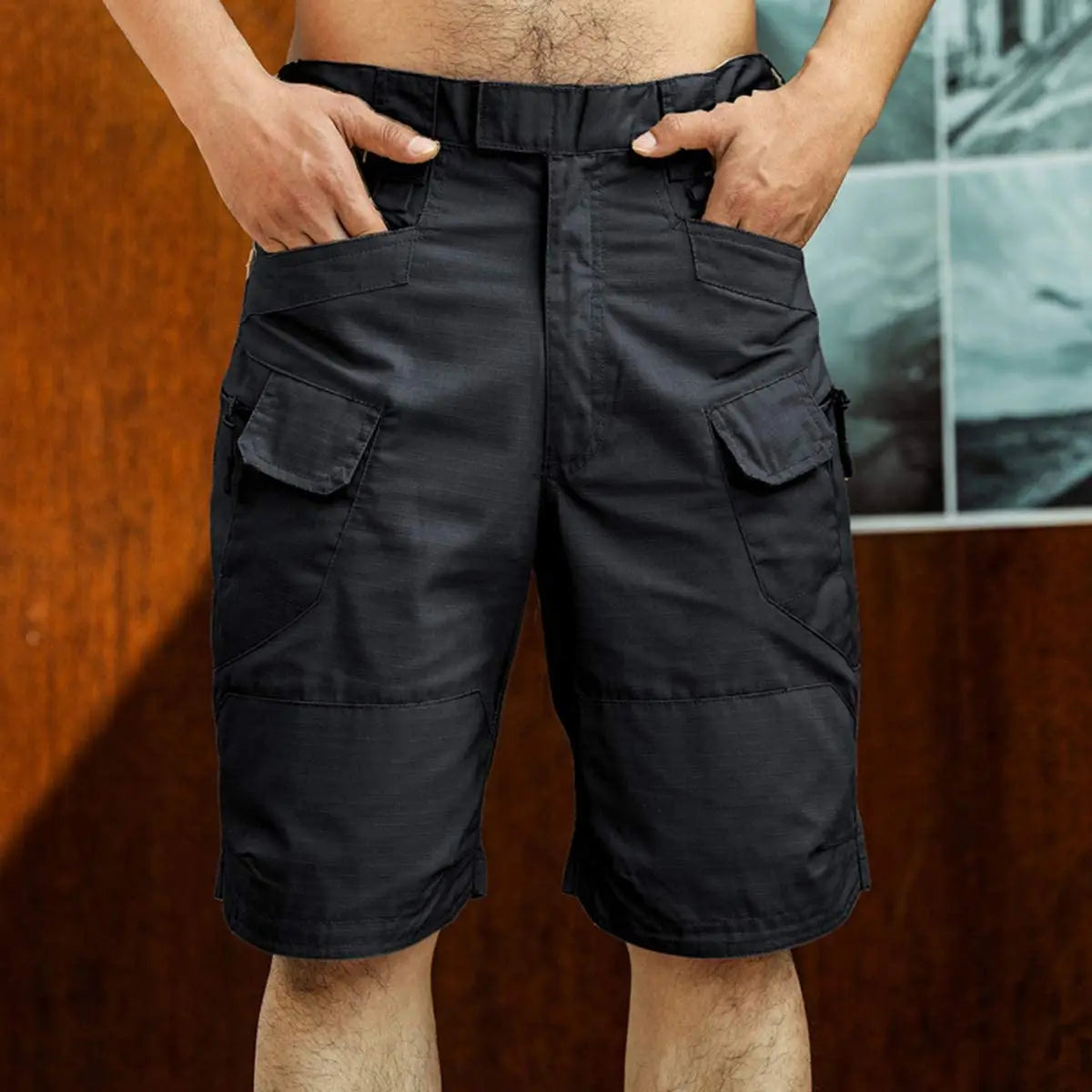SHORT COURT MILITAIRE HOMME