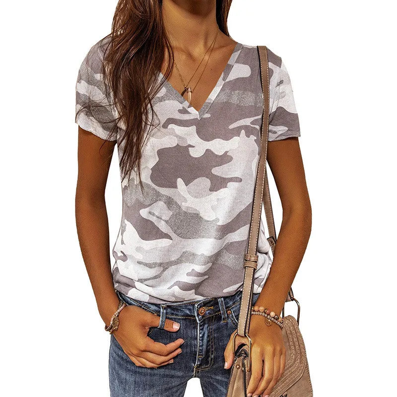 T-SHIRT FEMME MILITAIRE