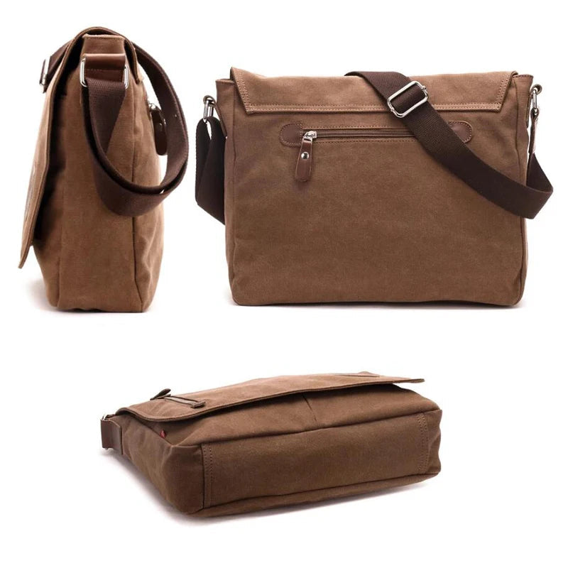 SAC MILITAIRE VINTAGE DE QUALITE SUPERIEURE