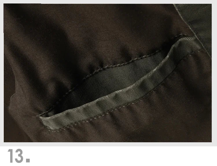 VESTE MILITAIRE KAKI HOMME