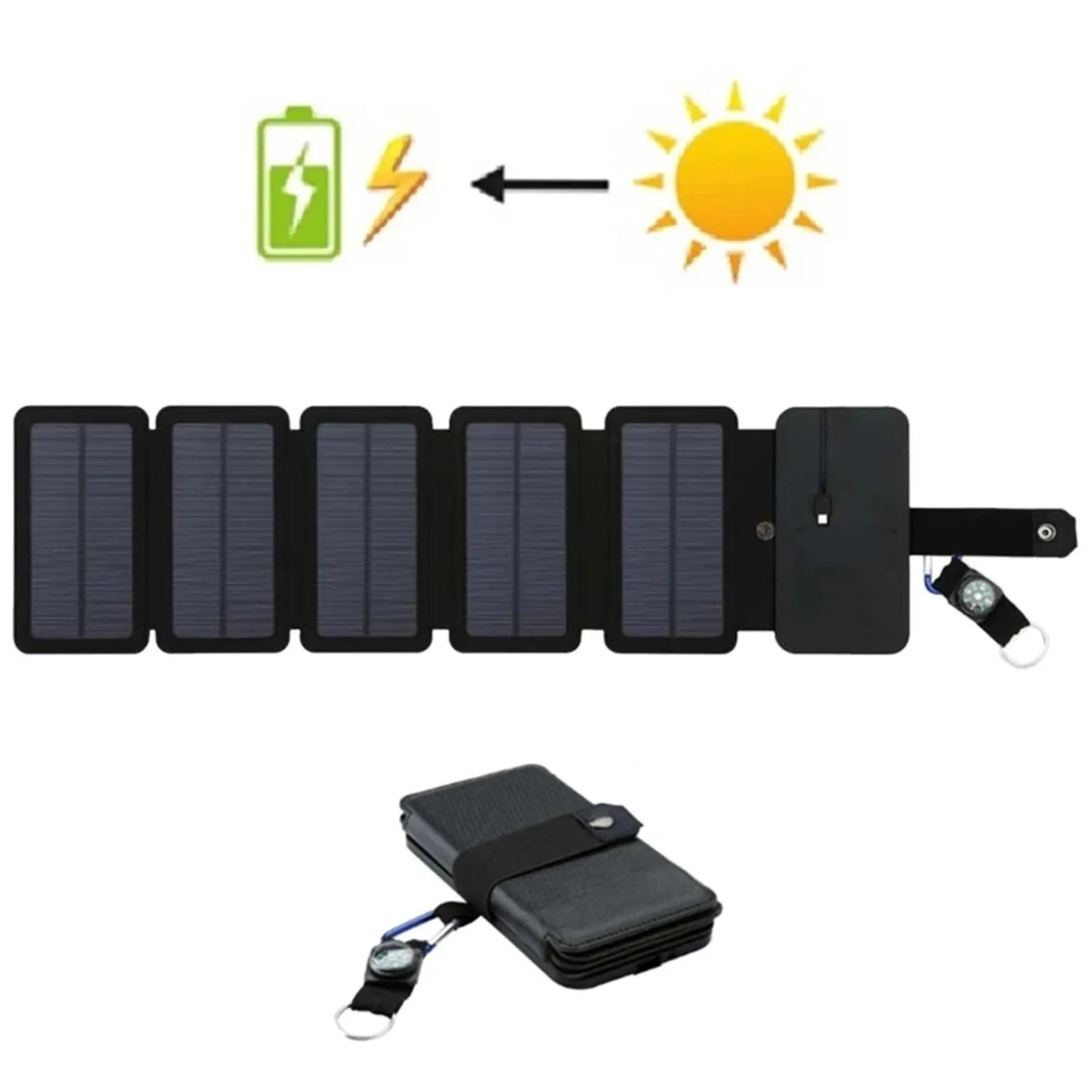 CHARGEUR SOLAIRE - SORTIE USB