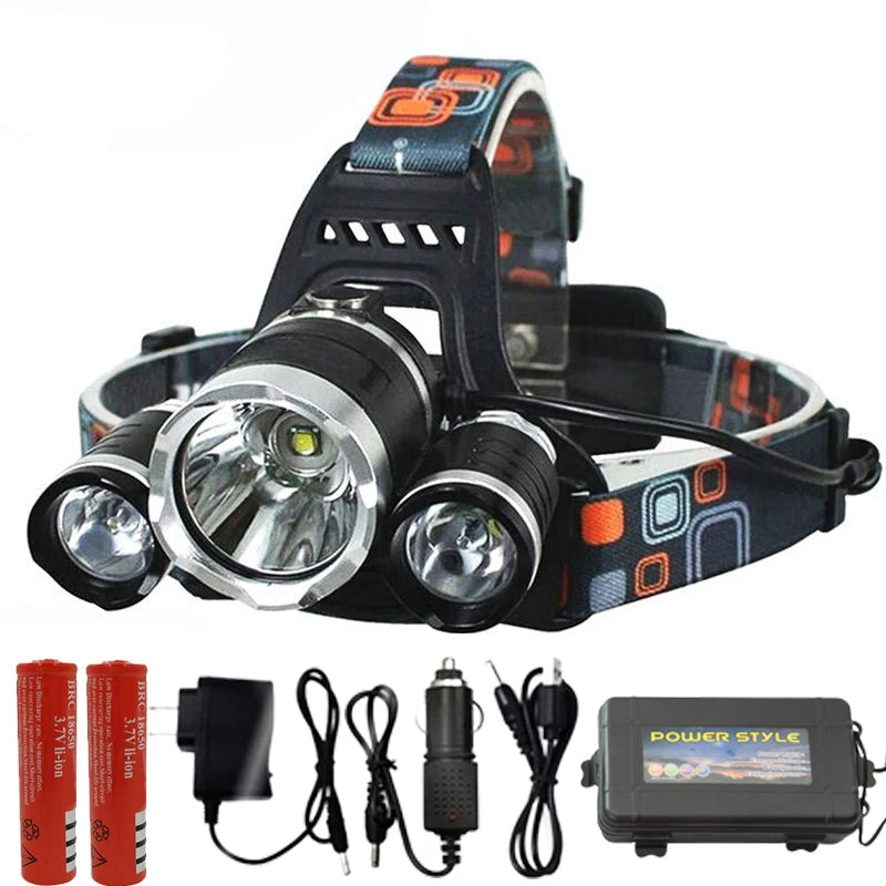 LAMPE FRONTALE RECHARGEABLE