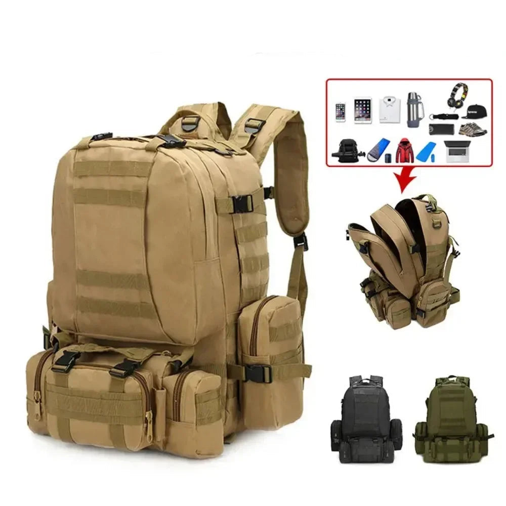 SAC DE VOYAGE MILITAIRE - 50L