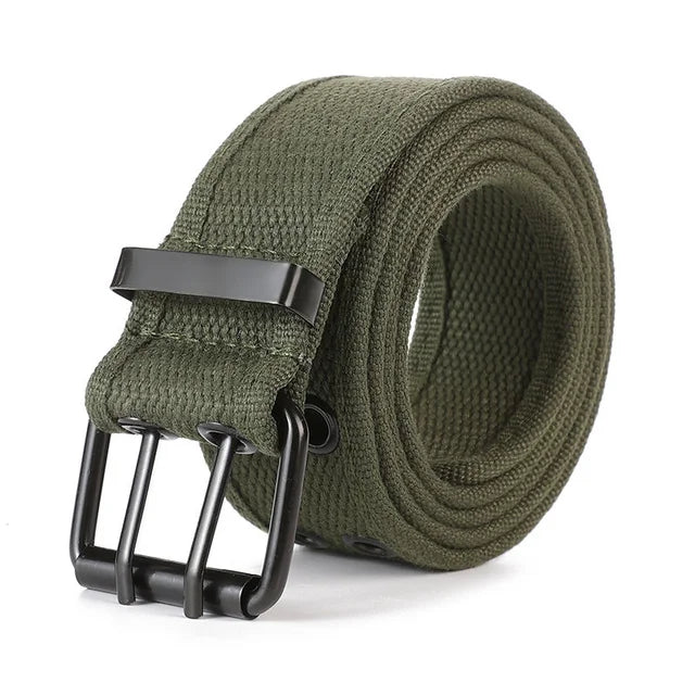 CEINTURE HOMME TOILE MILITAIRE