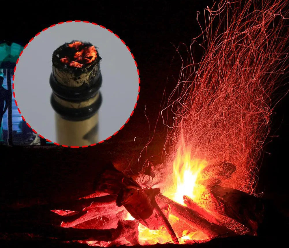 BRIQUET DE SURVIE A PISTON