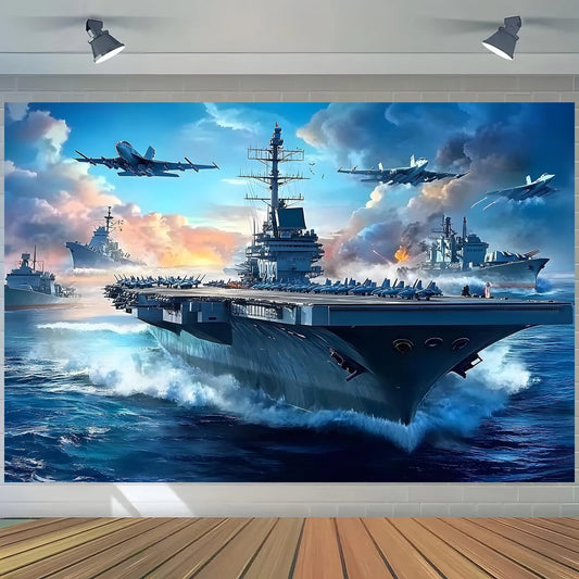 PEINTURE NAVIRE DE GUERRE