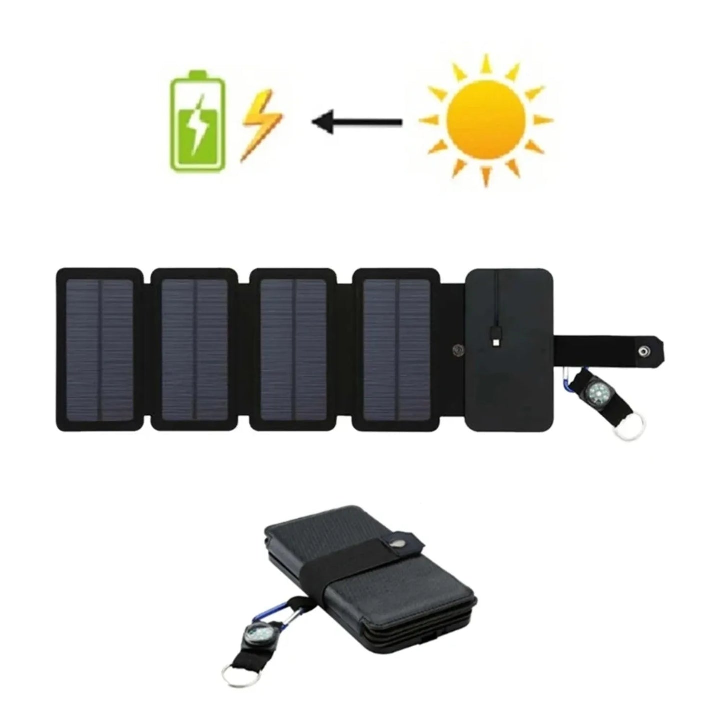 CHARGEUR SOLAIRE - SORTIE USB