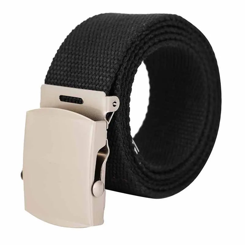 CEINTURE MILITAIRE AVEC CLAPET EN ACIER