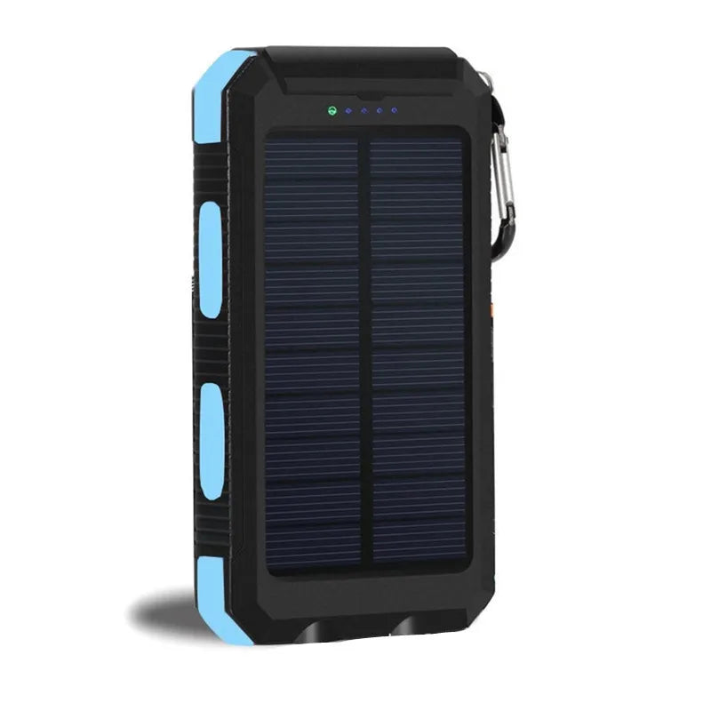 CHARGEUR SOLAIRE - CHARGEUR AVEC LAMPE D'ECLAIRAGE