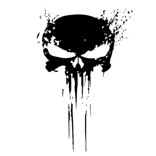 STICKER MILITAIRE - TÊTE DE MORT