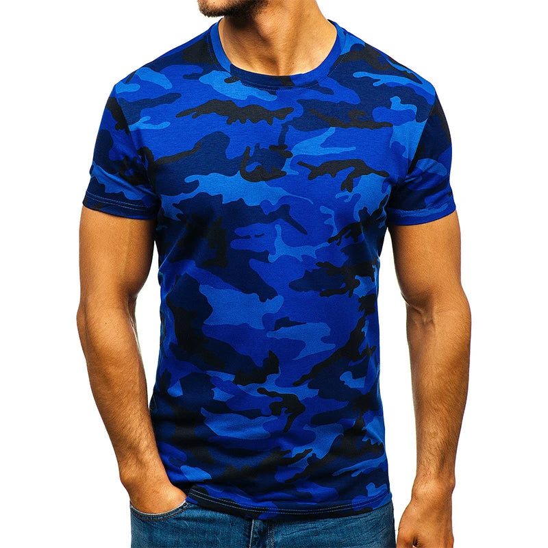 T-SHIRT MOTIF MILITAIRE