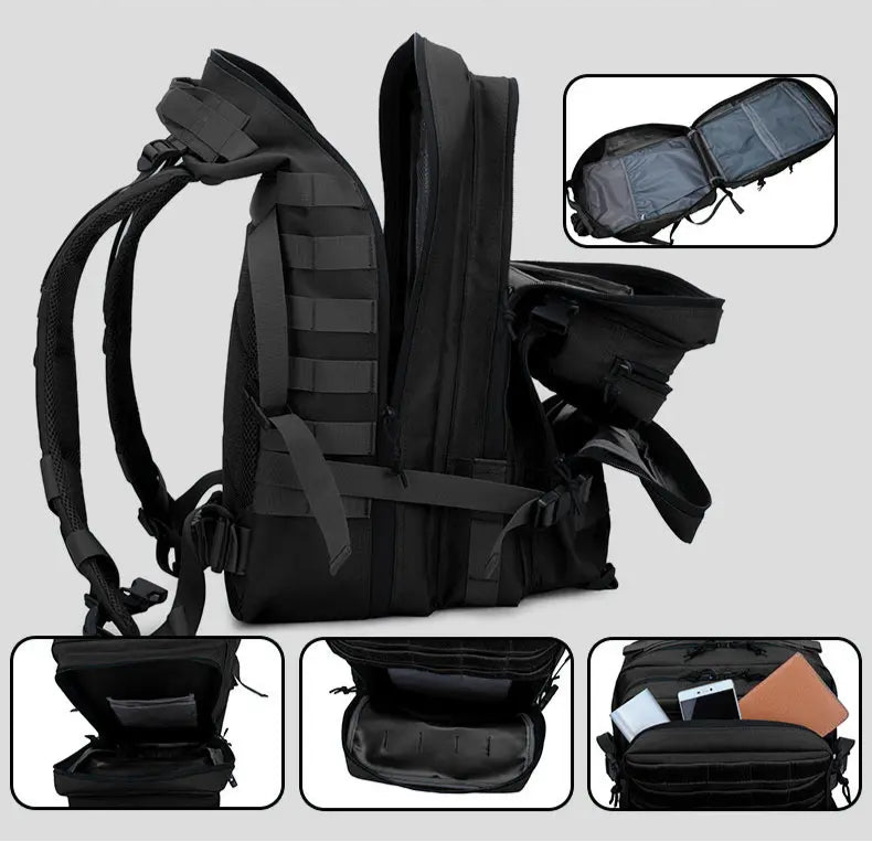 SAC A DOS DE VOYAGE MILITAIRE OLD