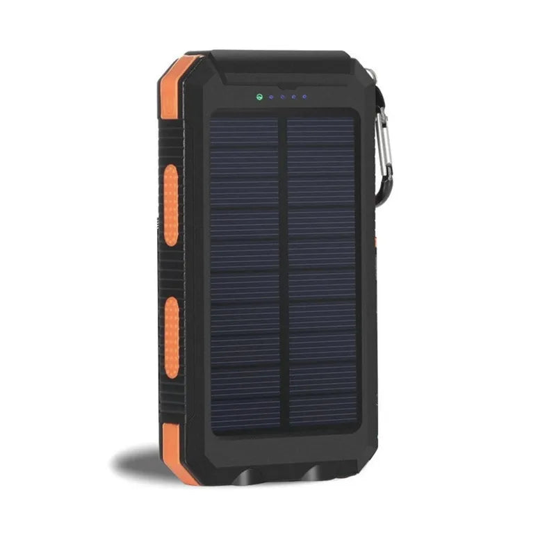 CHARGEUR SOLAIRE - CHARGEUR AVEC LAMPE D'ECLAIRAGE