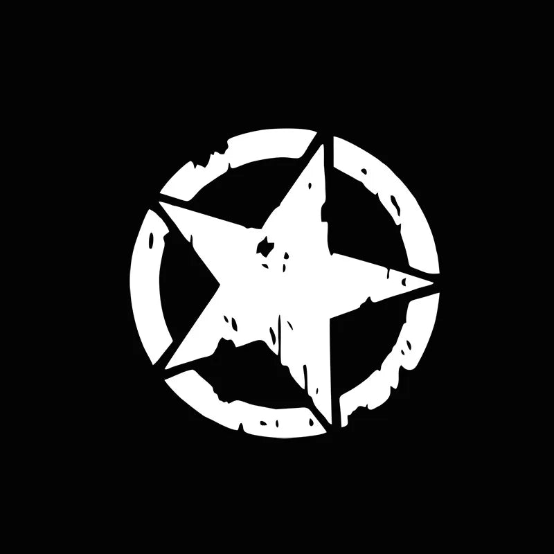 STICKER MILITAIRE - GRAPHIQUE EN ÉTOILE DE L’ARMÉE