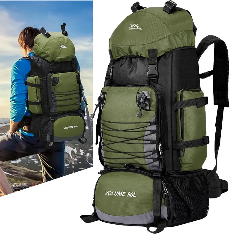 SAC DE VOYAGE MILITAIRE - 90L POUR ESCALADE EN MONTAGNE