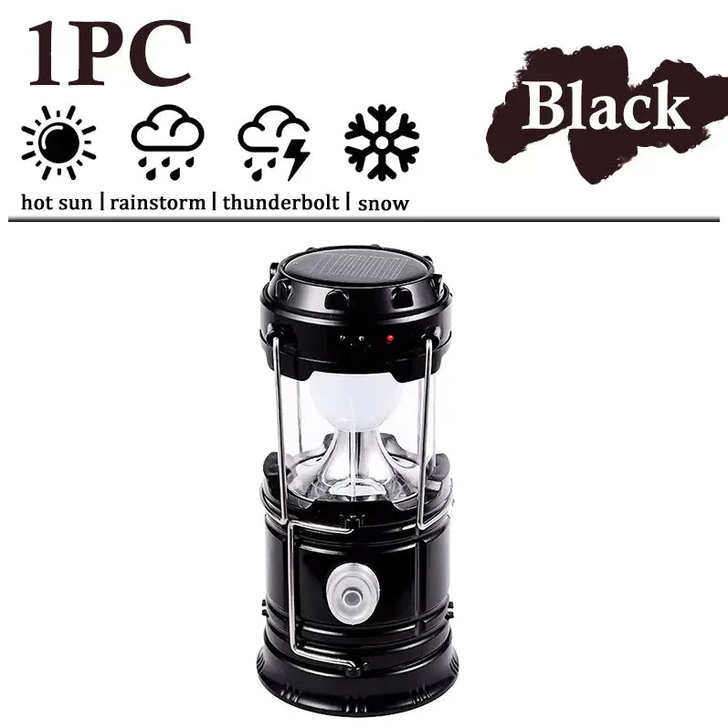 Lampe tempete led rechargeable